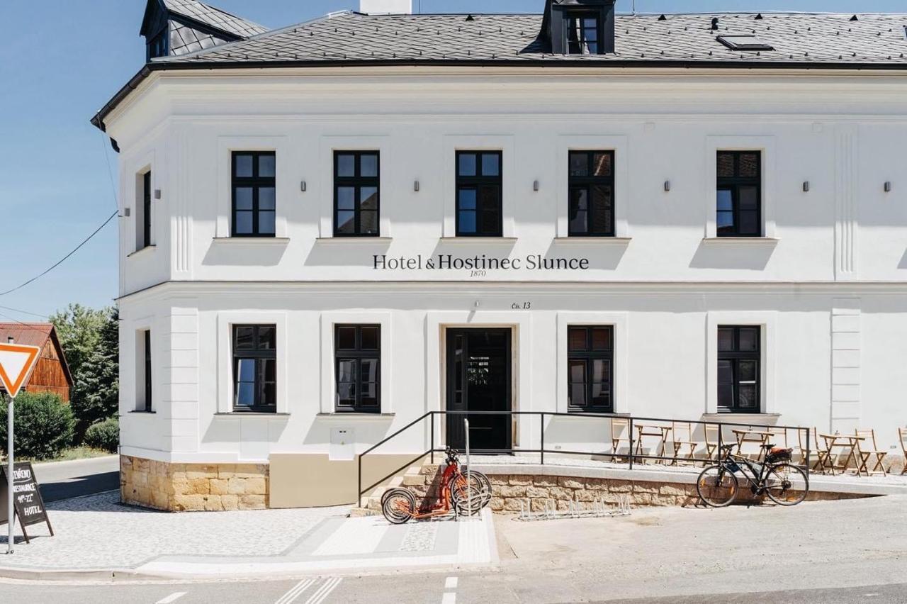 Hotel A Hostinec Slunce Osecna Eksteriør bilde